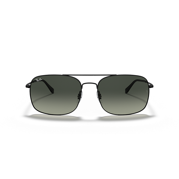 forræder lukker greb billige kvinder Ray Ban Rb3611 solbriller i sort og grå, kopi Ray Bans til  salg